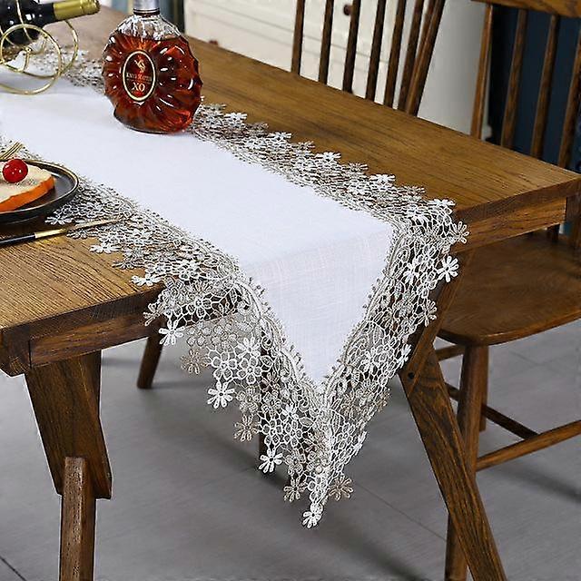 Lace Table Flag Tea Table Chess Tea Table Desk Decorative Cloth Lace Table Mat Table Flag