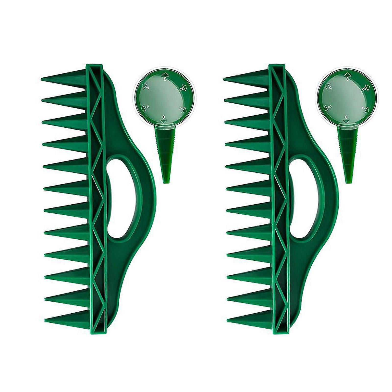 Holes Punchers Adjustable Seeder Seed Planters Tool Seeding Punchers Adjustable Soil Digger Planters Handheld Dispensers