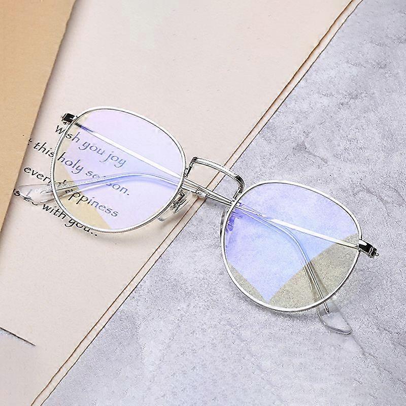 DIGUYAO Brand Women retro Computer Anti Blue Glasses Blue Light Lady Blocking Filter Small Alloy Round Eyewear fatigue Female