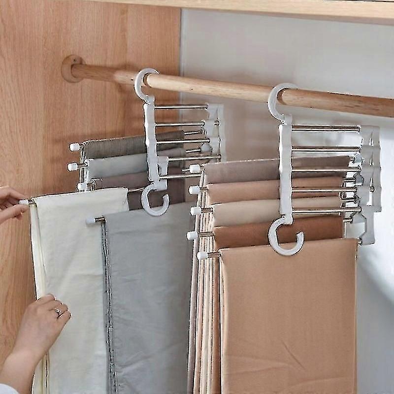 Multifunctional Clothes Hanger Pants Shelf