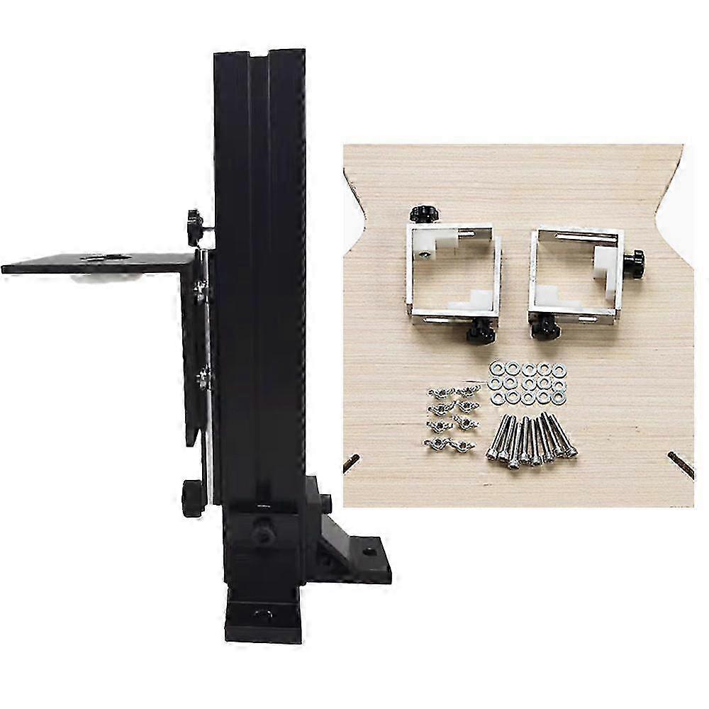 True Channel Binding Router Jig med gitarkroppsholder ABo