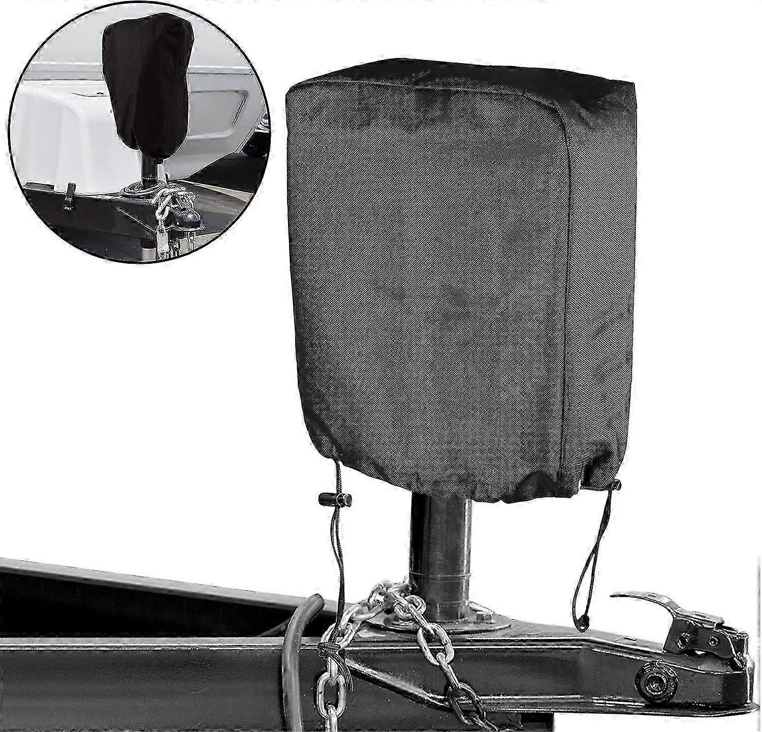 Κάλυμμα τροχόσπιτου τροχόσπιτου, κάλυμμα γρύλου ρυμουλκούμενου τροχόσπιτου γενικής χρήσης με νάιλον βαρέως τύπου αδιάβροχο κάλυμμα φρουράς γρύλου τροχόσπιτου για πρόσβαση τροχόσπιτων λεωφορείων φορτηγών φορτηγών