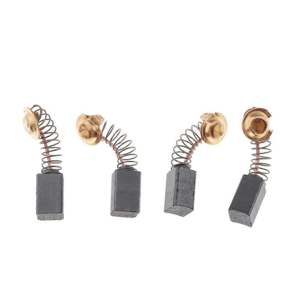 4 Pieces Carbon Brushes with Stand Drill Power Tool