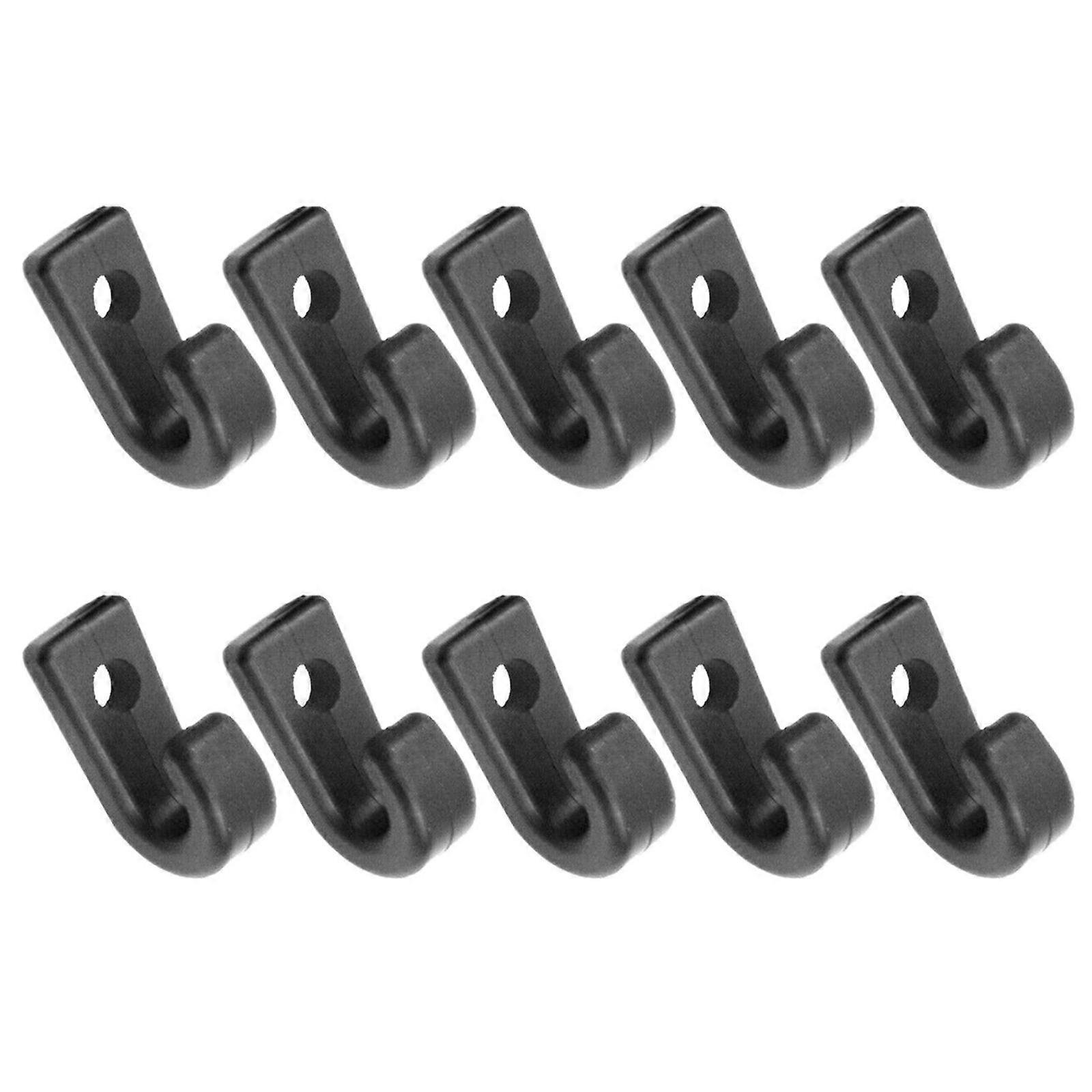 High Strength Nylon J Hooks Suitable For Marine Use & Outdoor Activities Like Camping Fishing Kayak Tent Fastening Needs