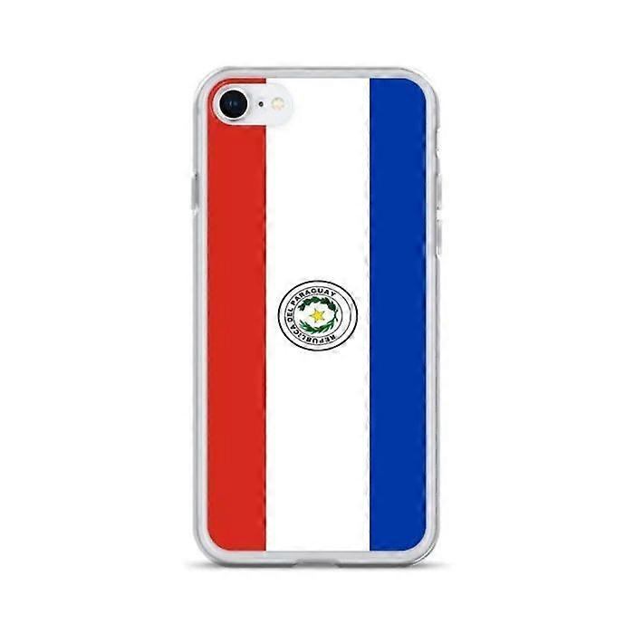 iPhone Case - iPhone 6S Plus - Paraguay Flag - Flexible - Multicolored - Unique Design