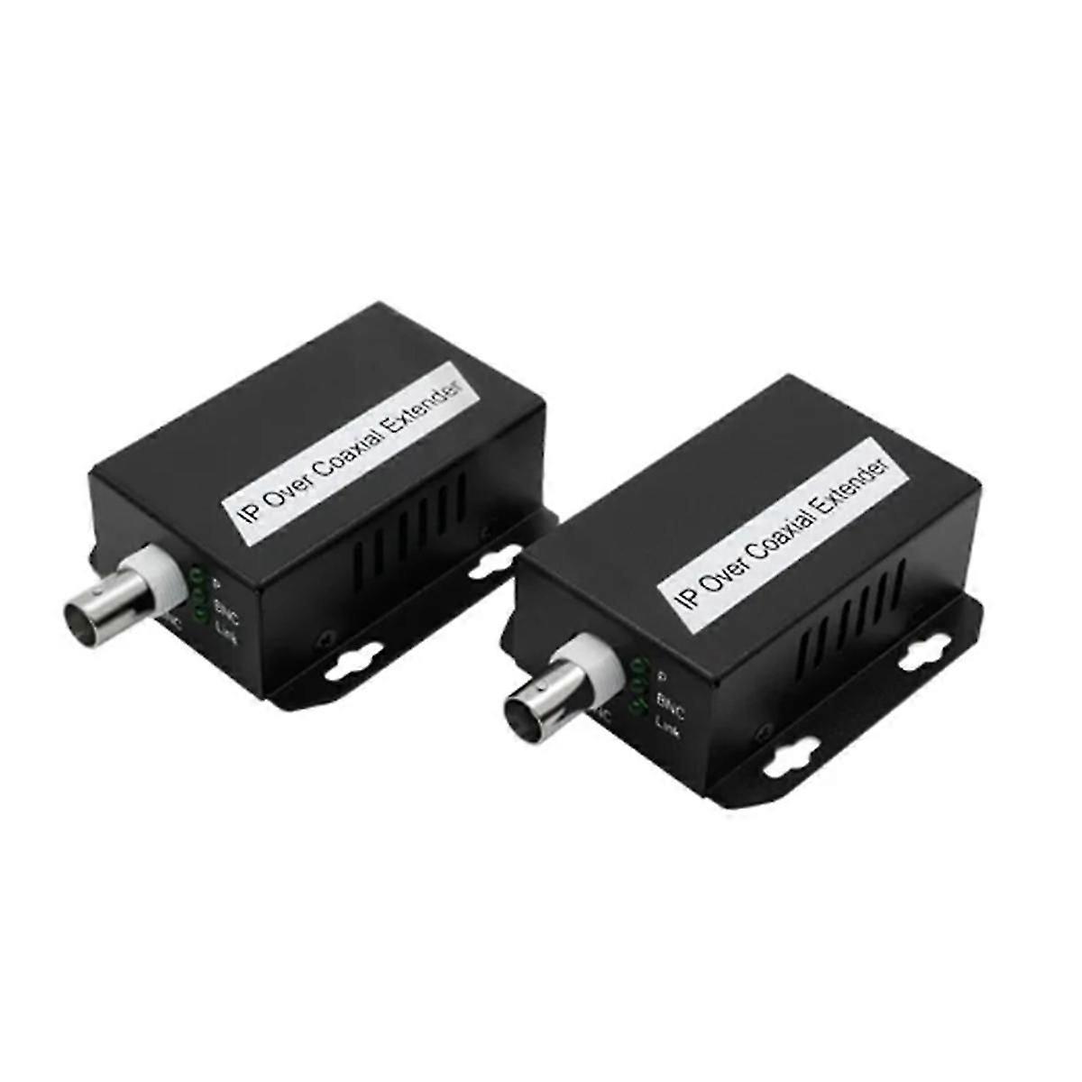 IP Network to Coaxial Extender Transfer From Net Cable for CCTV