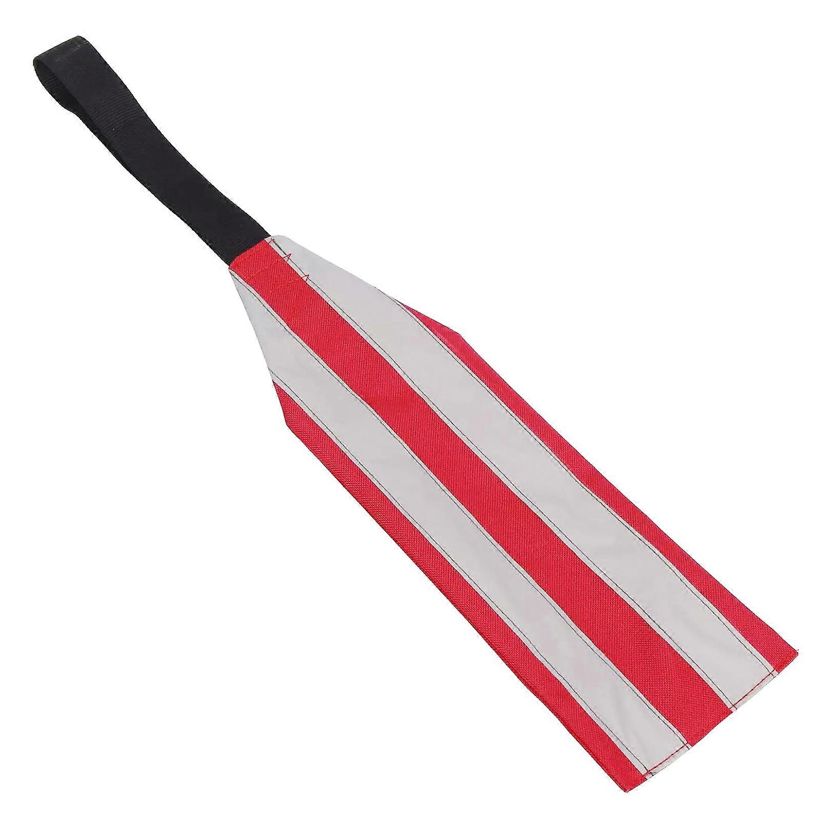 Kayak Safety Travel Flags With Webbing & Reflective Strips Redness Warning Flags Tow Flags for Kayak Canoes Towing Truck