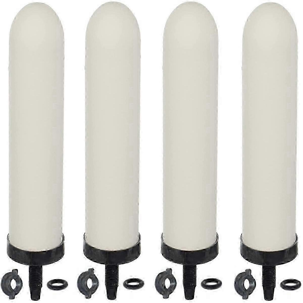 Pack de 4 filtres à eau en céramique de remplacement pour système de filtration d’eau Edition 2025