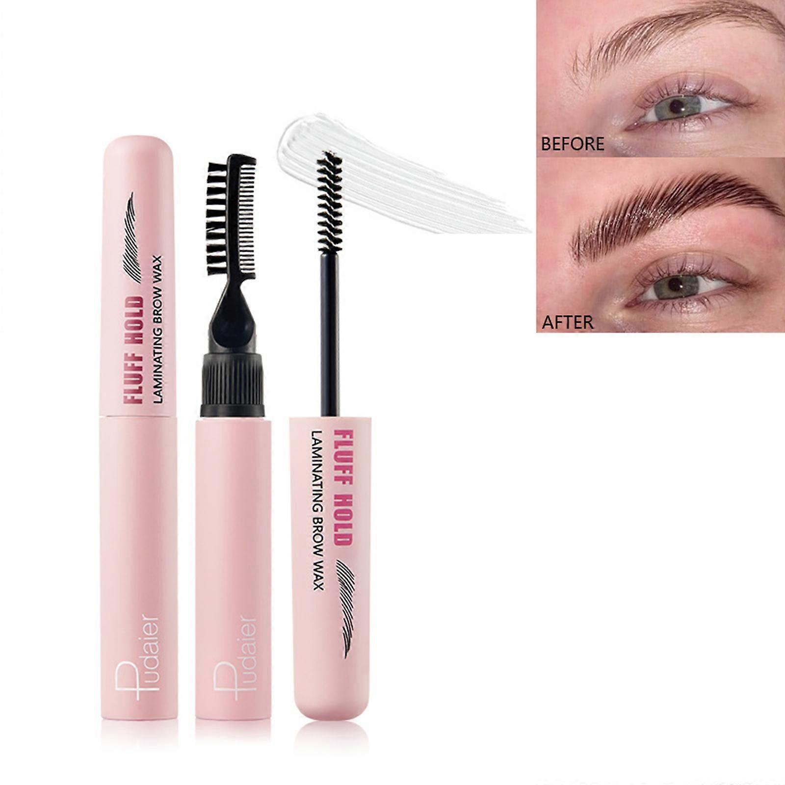 Eyebrow Soap Kit,Brows Styling Soap,3D Brows Gel Eyebrow Setting Wax Waterproof Eyebrow Makeup Balm Pomade Cosmetic