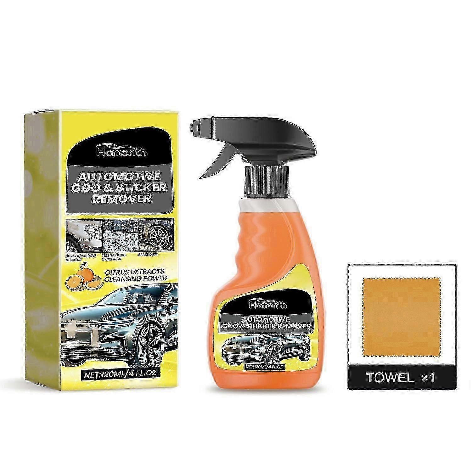 Homonth car adhesive cleaner multi-purpose adhesive remover to remove self-adhesive double-sided adh