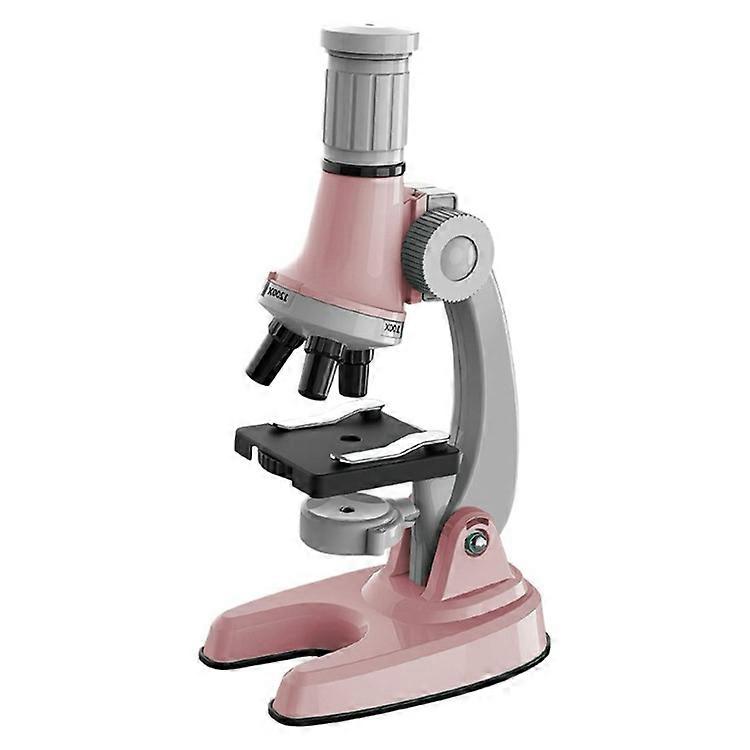 3301 STEM Educational Microscope Toy 100X / 600X / 1200X Magnification Science Kit Biology Experiment Equipment