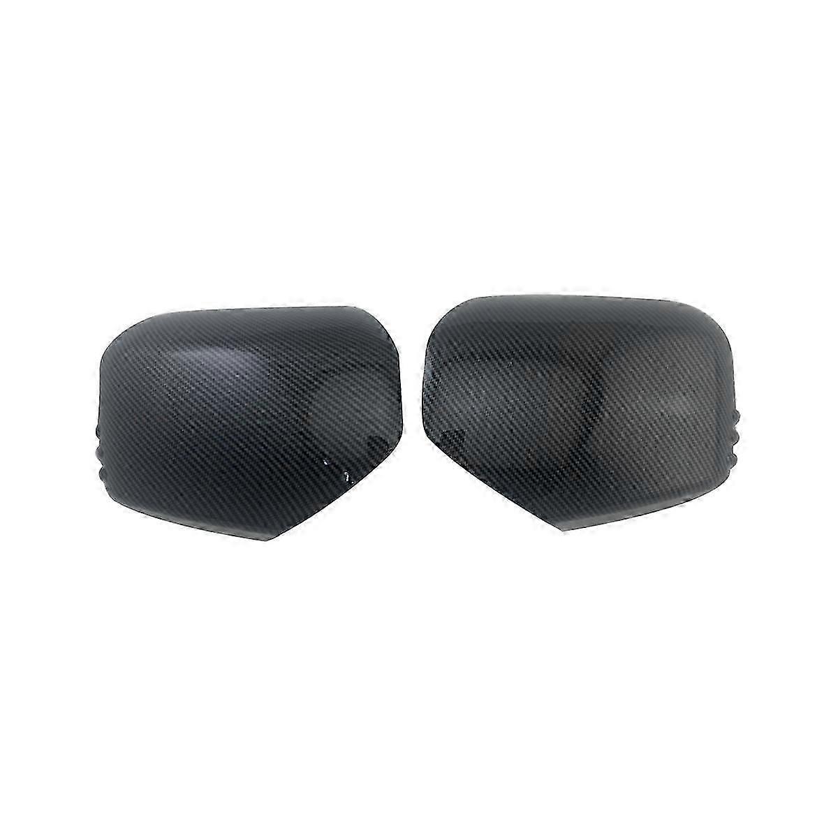 Auto In Fibra Di Carbonio Retrovisore Laterale Vetro Specchio Di Copertura Trim Frame Side Mirror Caps per L200 Triton 2006-2014