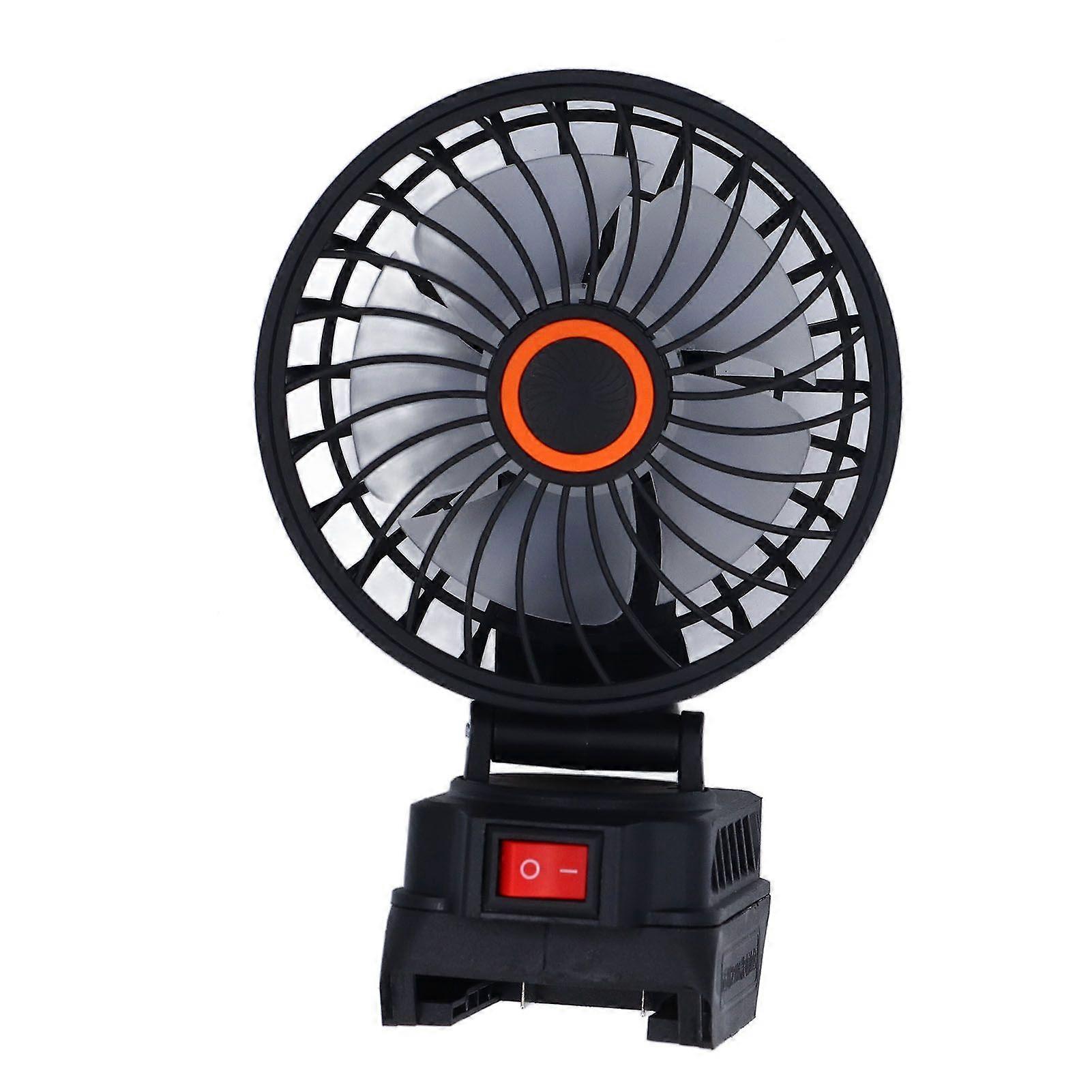 Ventilador de bateria de lítio de 4 polegadas de alta qualidade multifuncional para uso doméstico