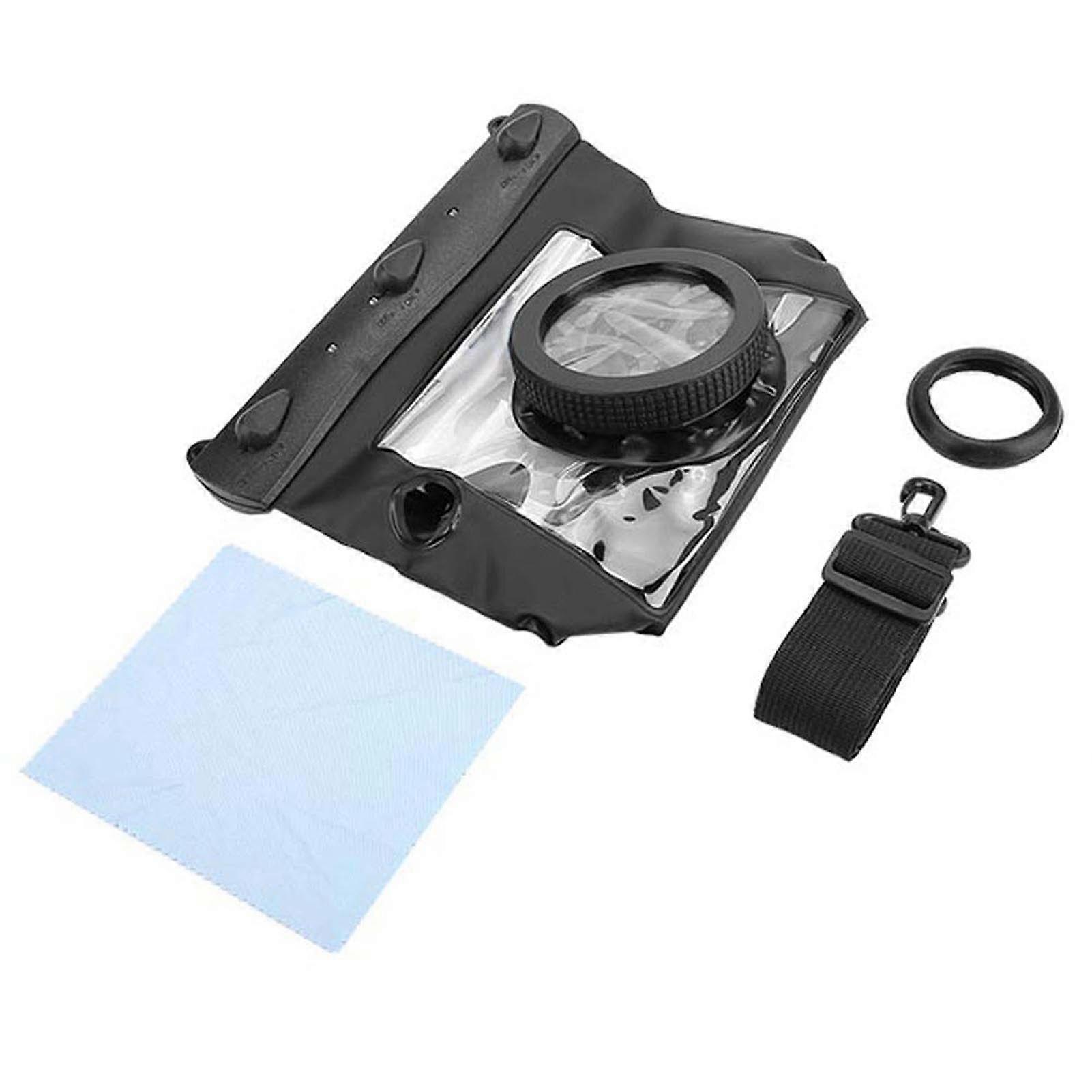 "Universal Waterproof Camera Case: Dive 20m for Nikon & DSLRs, Protects from Elements"