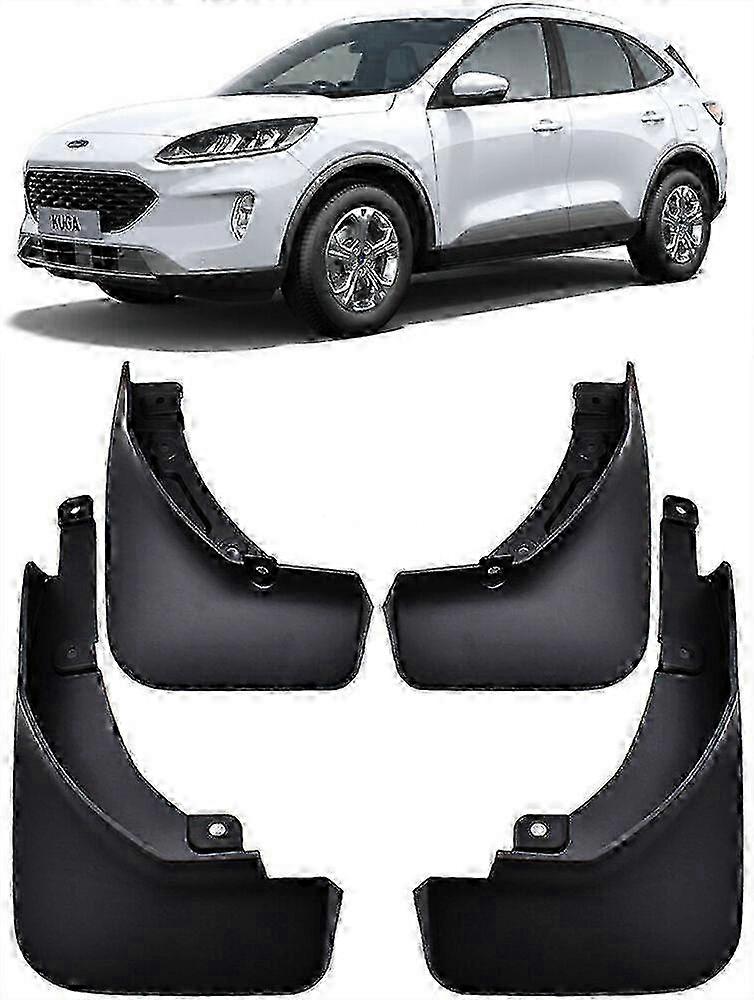 מקורי פורד קוגה MK3 דשי בוץ קדמיים ואחוריים מגני התזה 2020-2024 - התאמה והגנה מושלמים