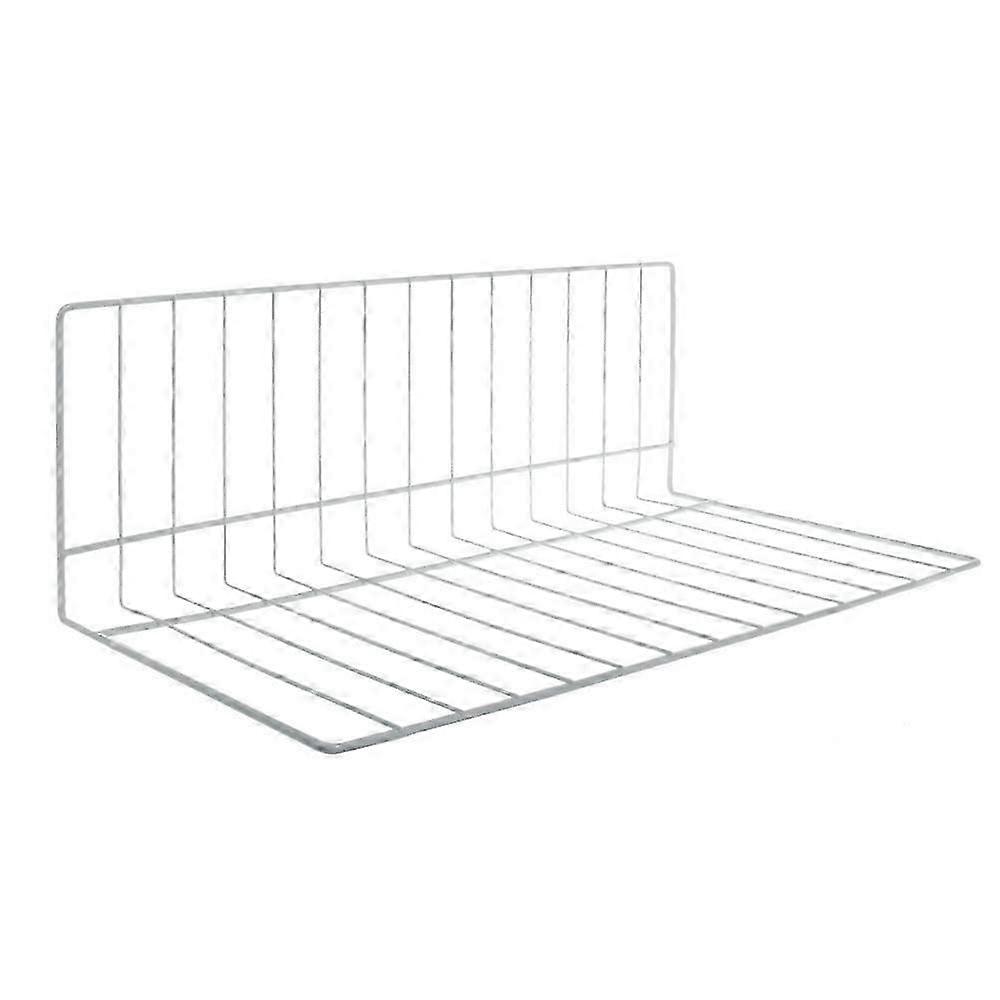 22'L x 8' & 12' Sides組織用の白いエポキシワイヤーシェルフディバイダー