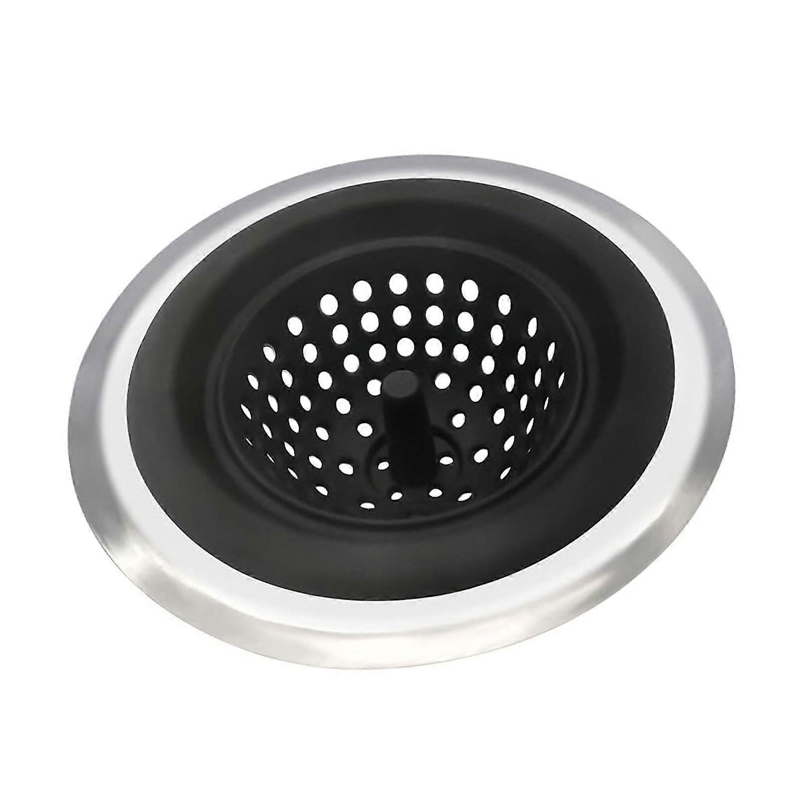 The upgraded sink strainer with handle design prevents clogging, keeping the strainer and maintenance in kitchens and bathrooms from getting blocked.