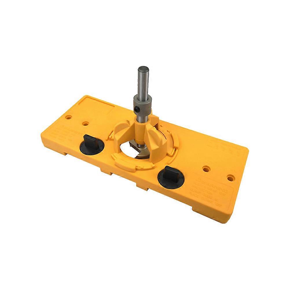 Door Hinge Drill Bit 35MM Door Hinge Drill Bit Woodworking Precisely Positioned Drilling for Men and Women Yellow 1Pack