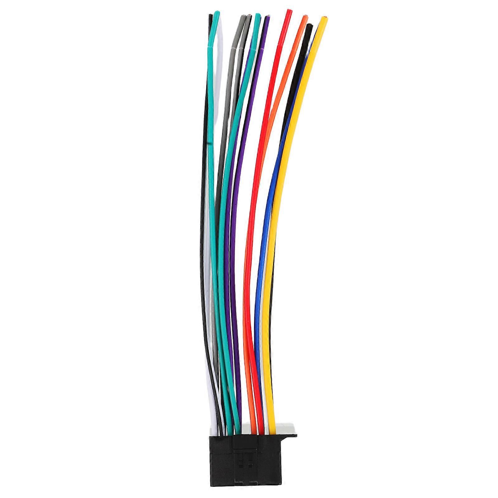 Wire Harness With Antenna Connector Enhanced Sound Quality Car Audio System Space Saving Design Multi 1Pcs