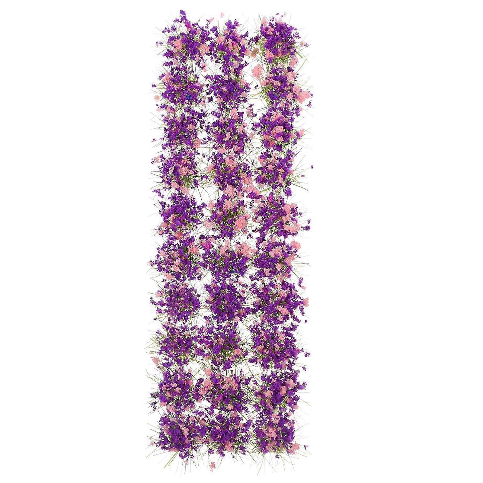 Small Artificial Flowers Simulated Flower Cluster Models Sand Table Scene Layout DIY Miniature Garden 1 Sheet 30Pcs