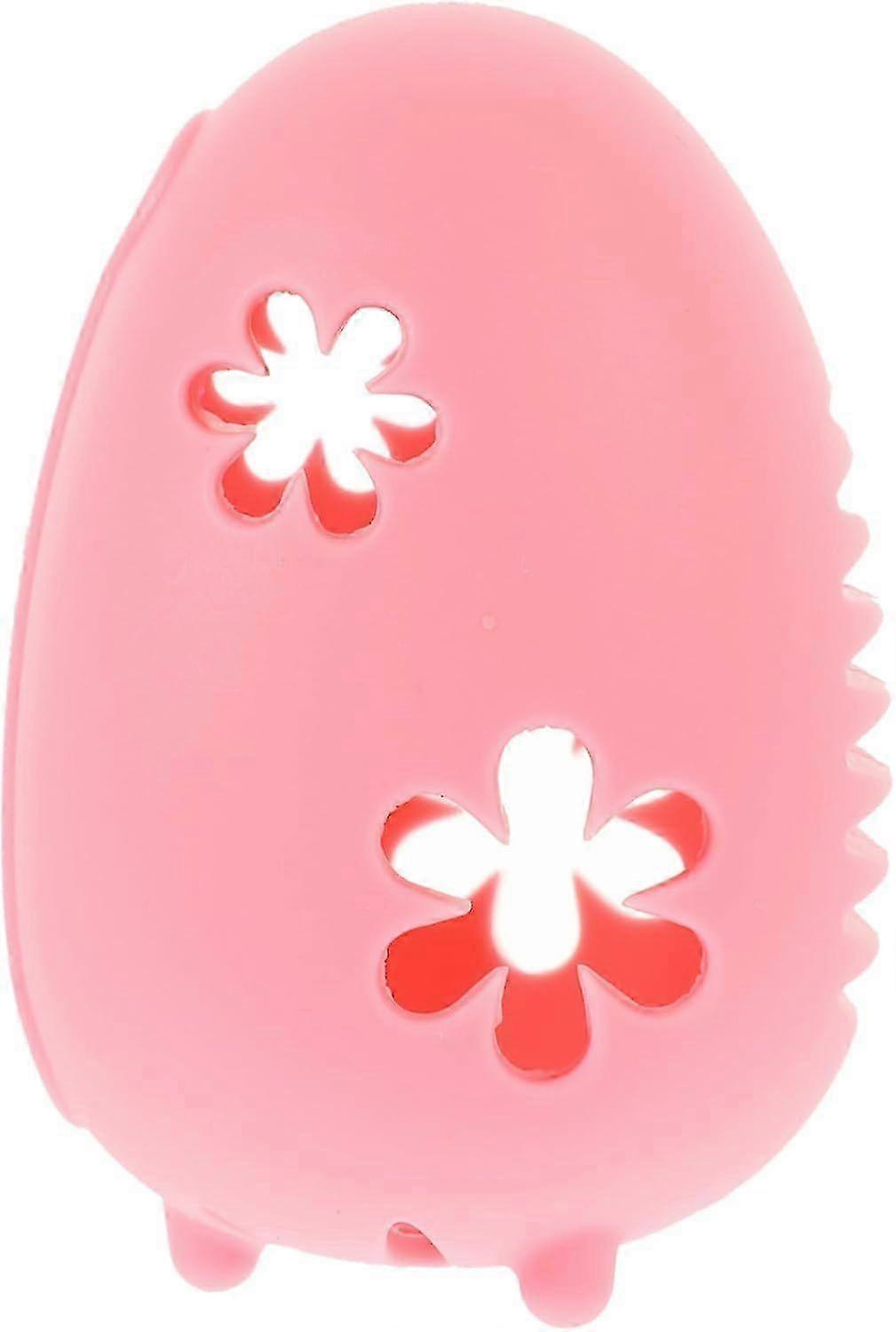 Makeup Puff Holder Sponge Storage Container Pink Powder Puff Case