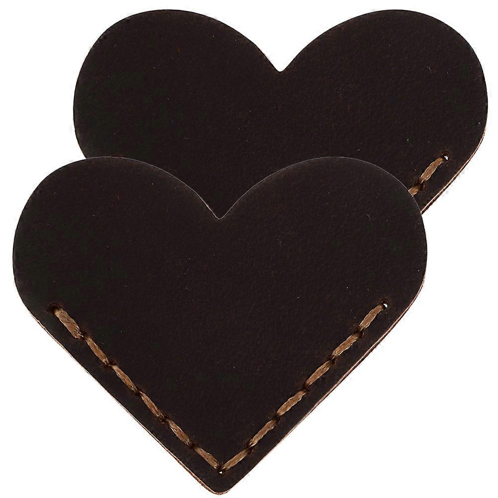 Heart Shaped Bookmarks with Page Corner Protectors – Lightweight Reading Accessories for Book Lovers, Teachers & Students (2pcs)