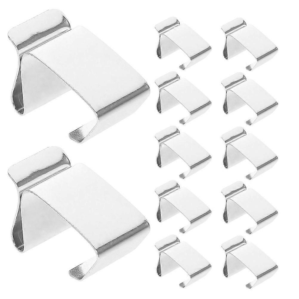 20Pcs Outdoor String Lighting Hooks String Light Hanging Hooks Stainless Steel Hanging Clips