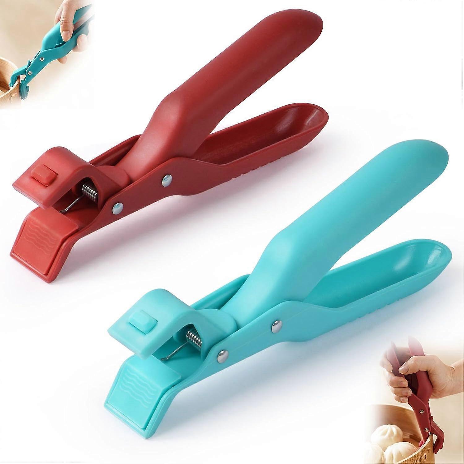 2-pack multi-purpose silicone kitchen clips