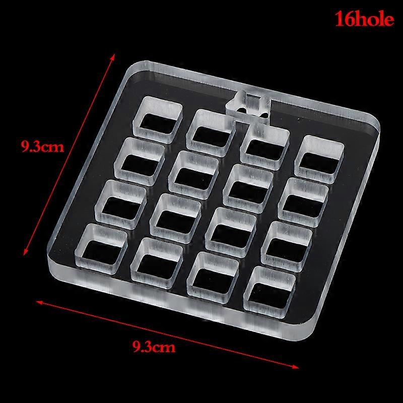 Acrylic Mechanical Keyboard Switch Shaft Tester for Cherry Kail 16HOLE