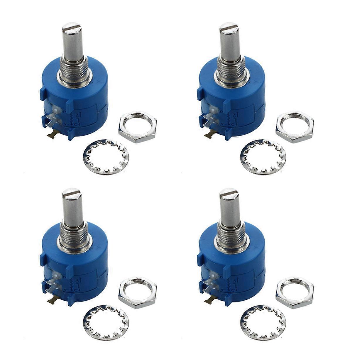 3590S-2-502L 5K Ohm 10-Turn Rotary Wire Wound Precision Potentiometer