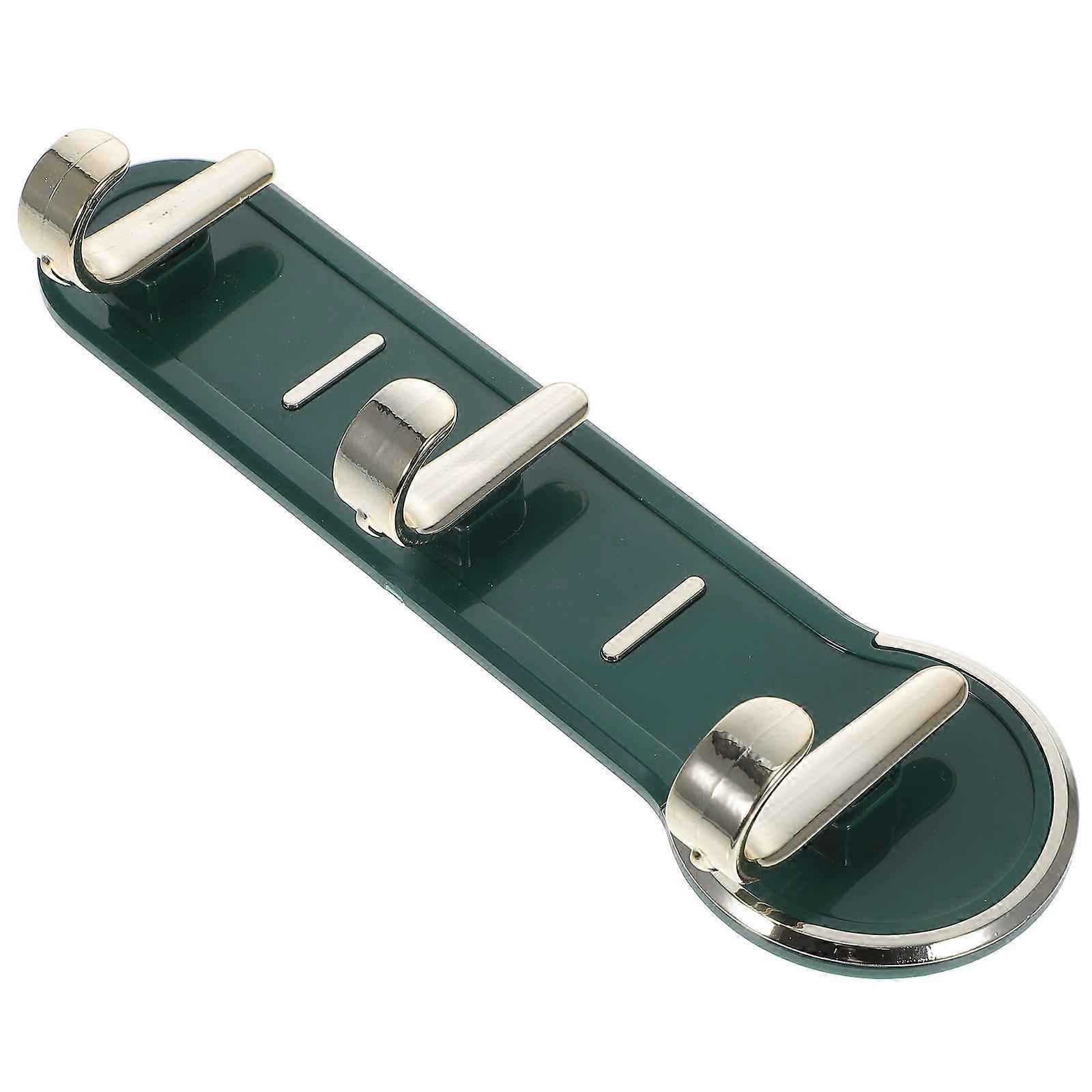 Heavy Duty Wall Hook Coat Hook Rectangular Plastic 19.00X6.00X3.00cm Organizing 3-Pcs