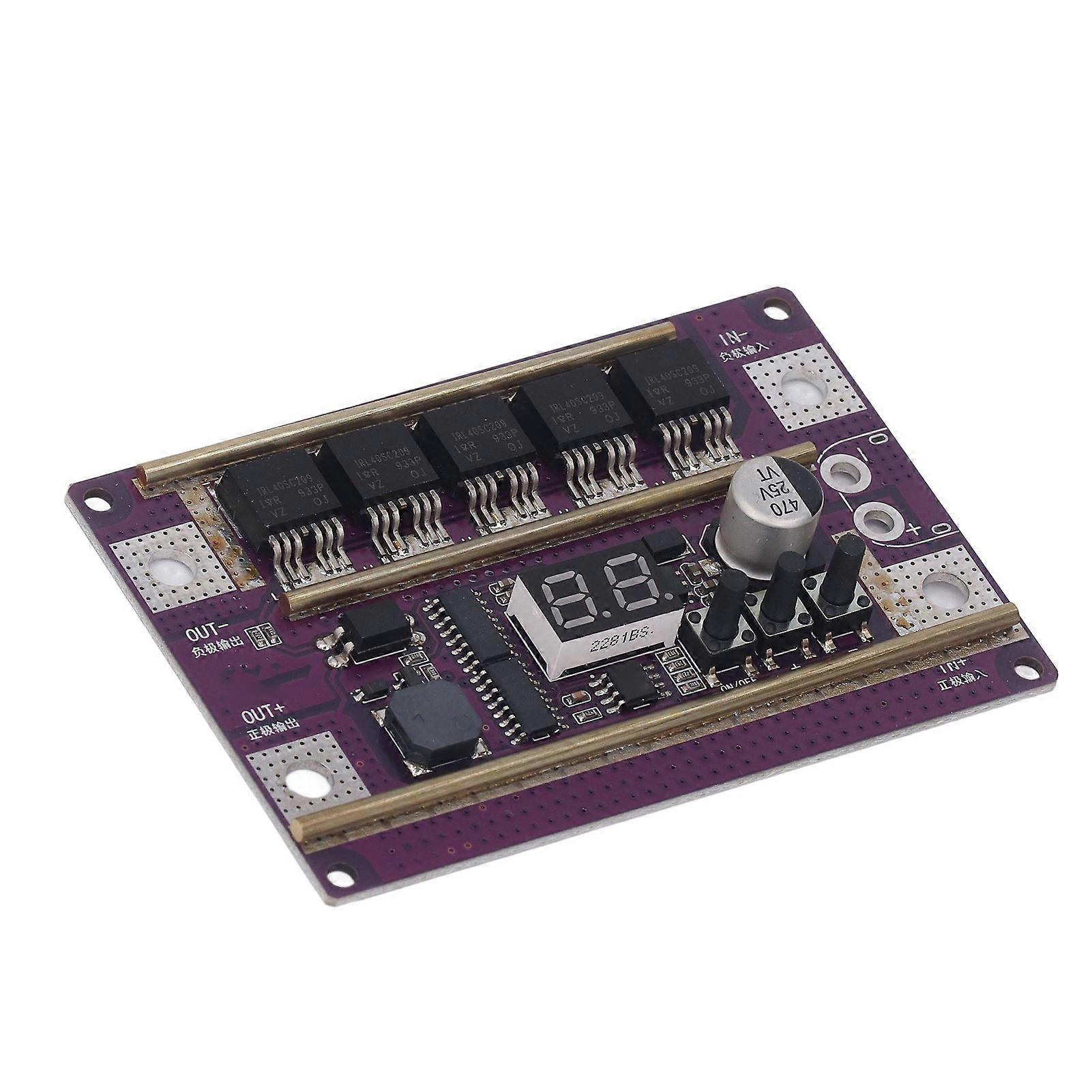 Spot Welder Board Digital Display 99 Gears Adjustable High Power Output Spot Welding Machine Circuit Board 12V 