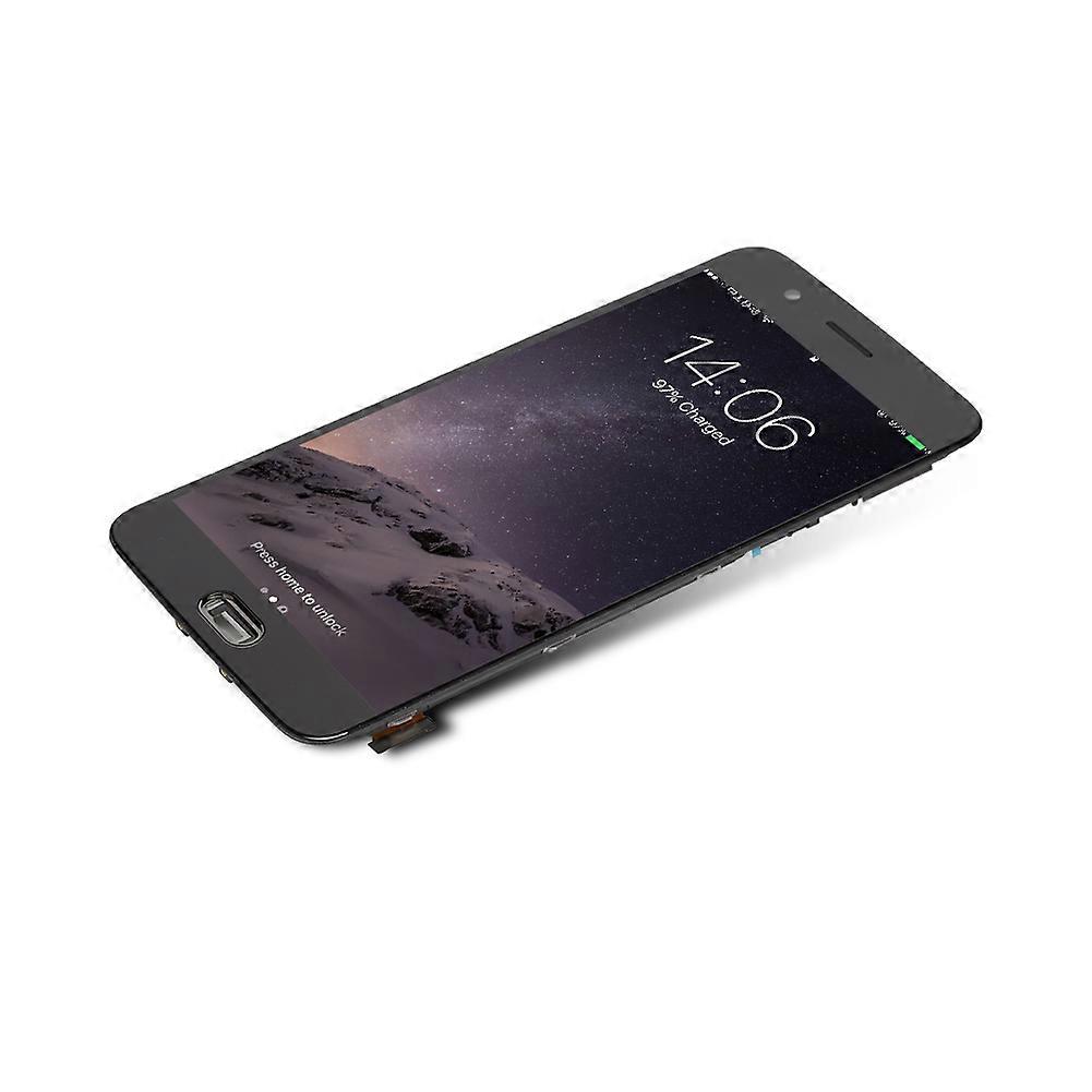 5.9" LCD Screen Digitizer Assembly with Frame for Model 1 Plus 5 Black
