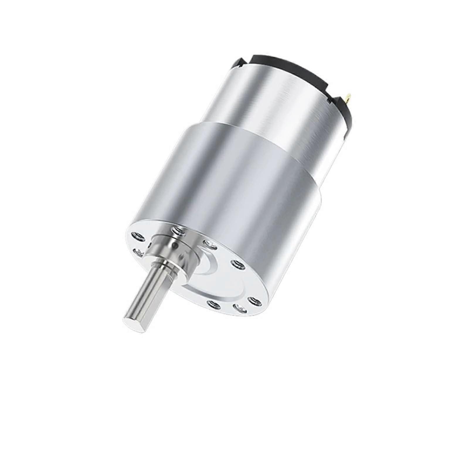 JGB37-520 Metal Micro Gear Reducer, DC 6V-24V, 7-960 RPM, High Torque, Adjustable Speed, Front and Rear Mounting Kit
