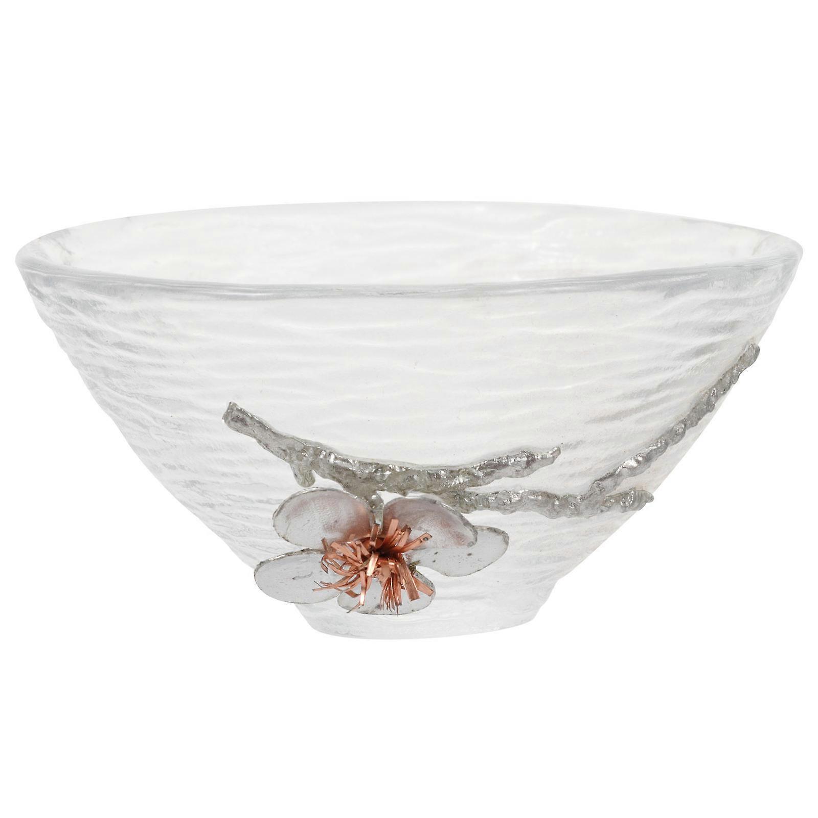 Heat Resistant Glass Cup Flared Shape for present Giving Assorted Color 7.1X7.1X3.5CM 1Pack