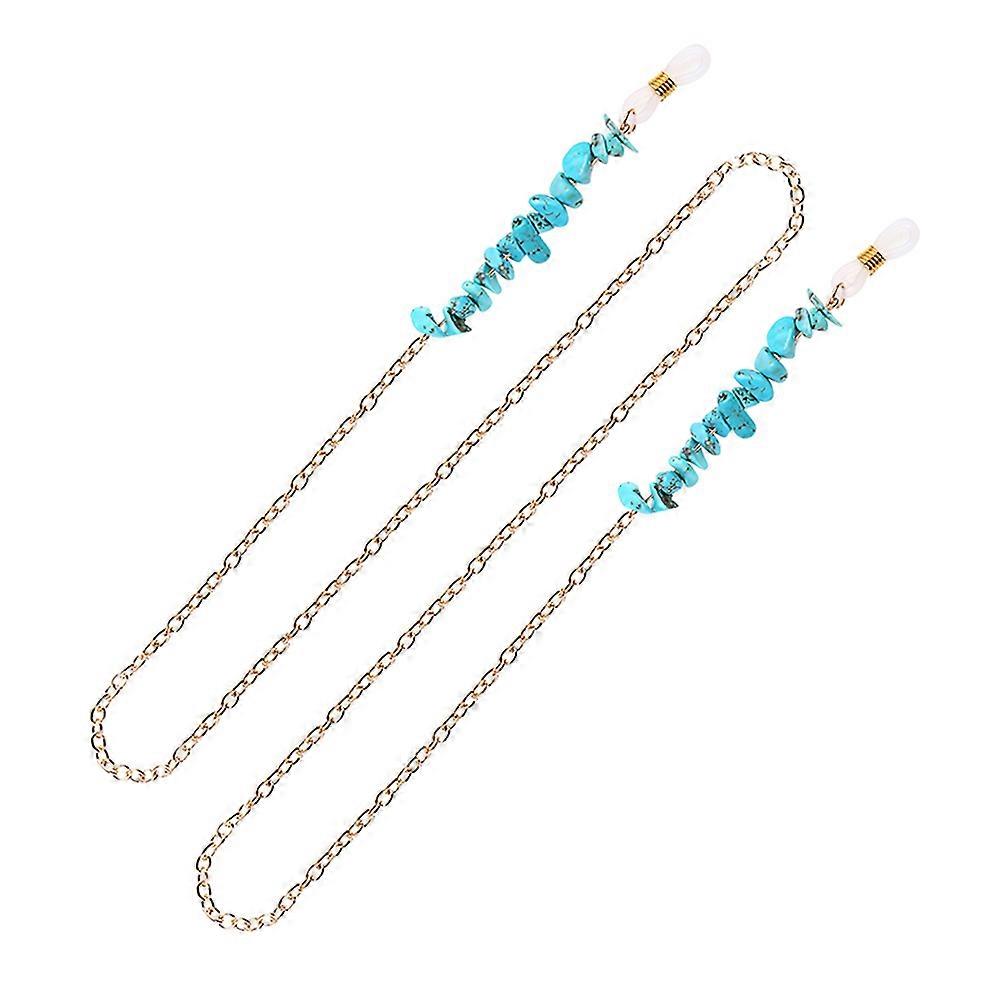 Eyeglass Chain Sunglasses Strap Holder For Friends Golden Delicate Design Non-slip 1Pcs