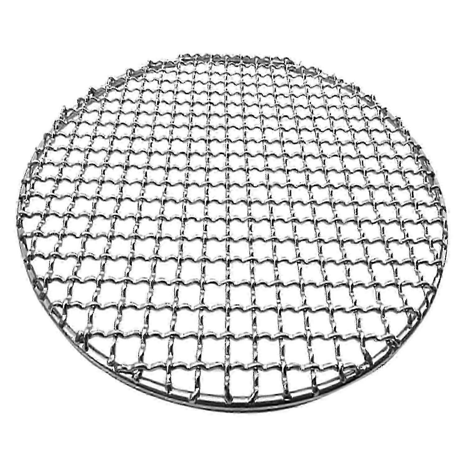 Rustproof Stainless Steel Round Grill Net for Outdoor Smoking with Stackable Design