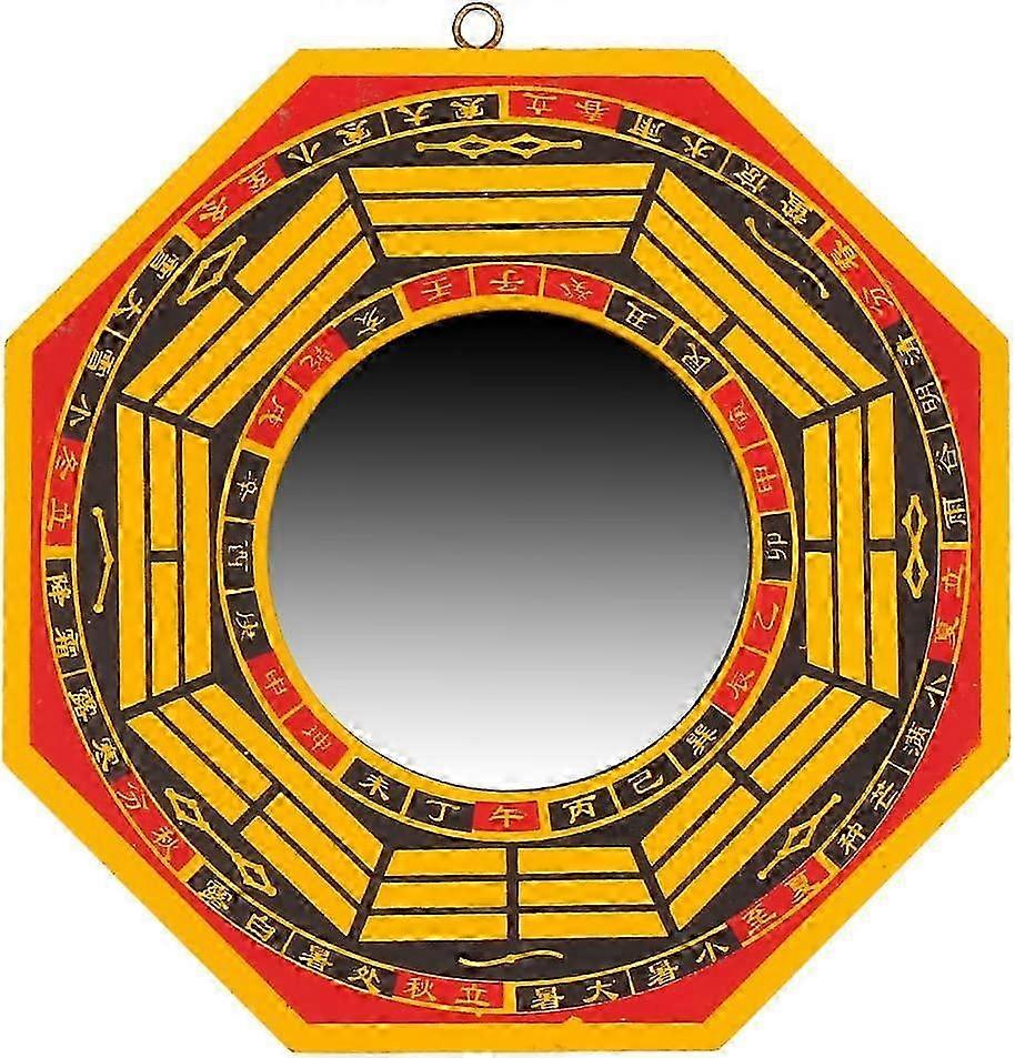Traditional Chinese Feng Shui Convex Bagua Mirror & Concave Bagua Mirror (Concave6) SZRH A-X