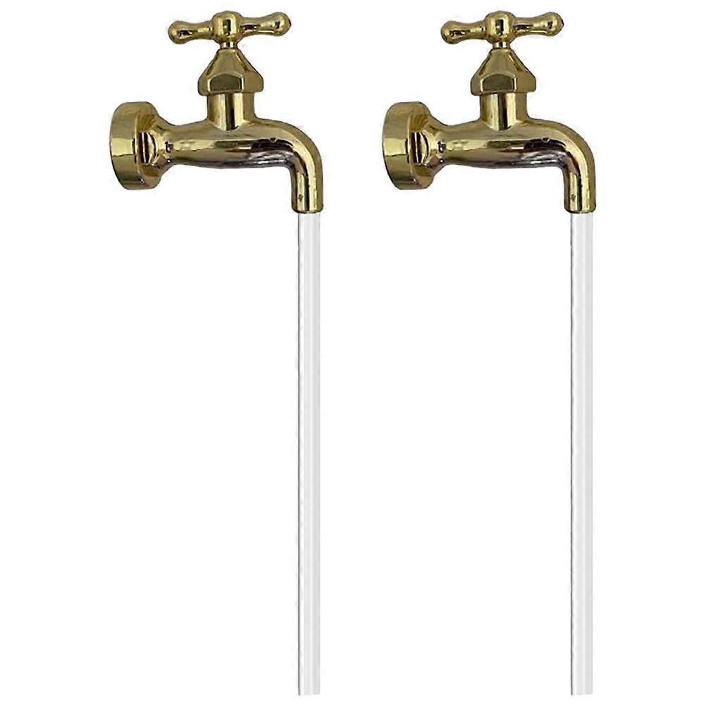 Invisible Flowing Spout Fountain Faucets for Outdoor Garden Water Features – Attractive DIY Art Ornament for Courtyard Decoration