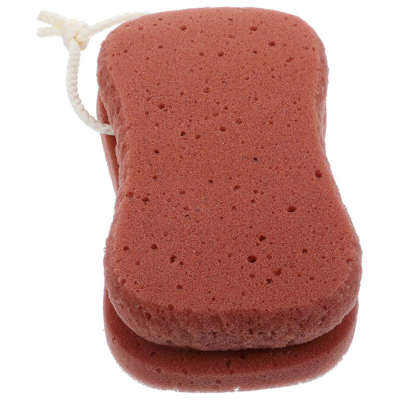 Bath Sponge For Shower Loofah Random Color 17.5x10cm Portable Lightweight 1Pcs