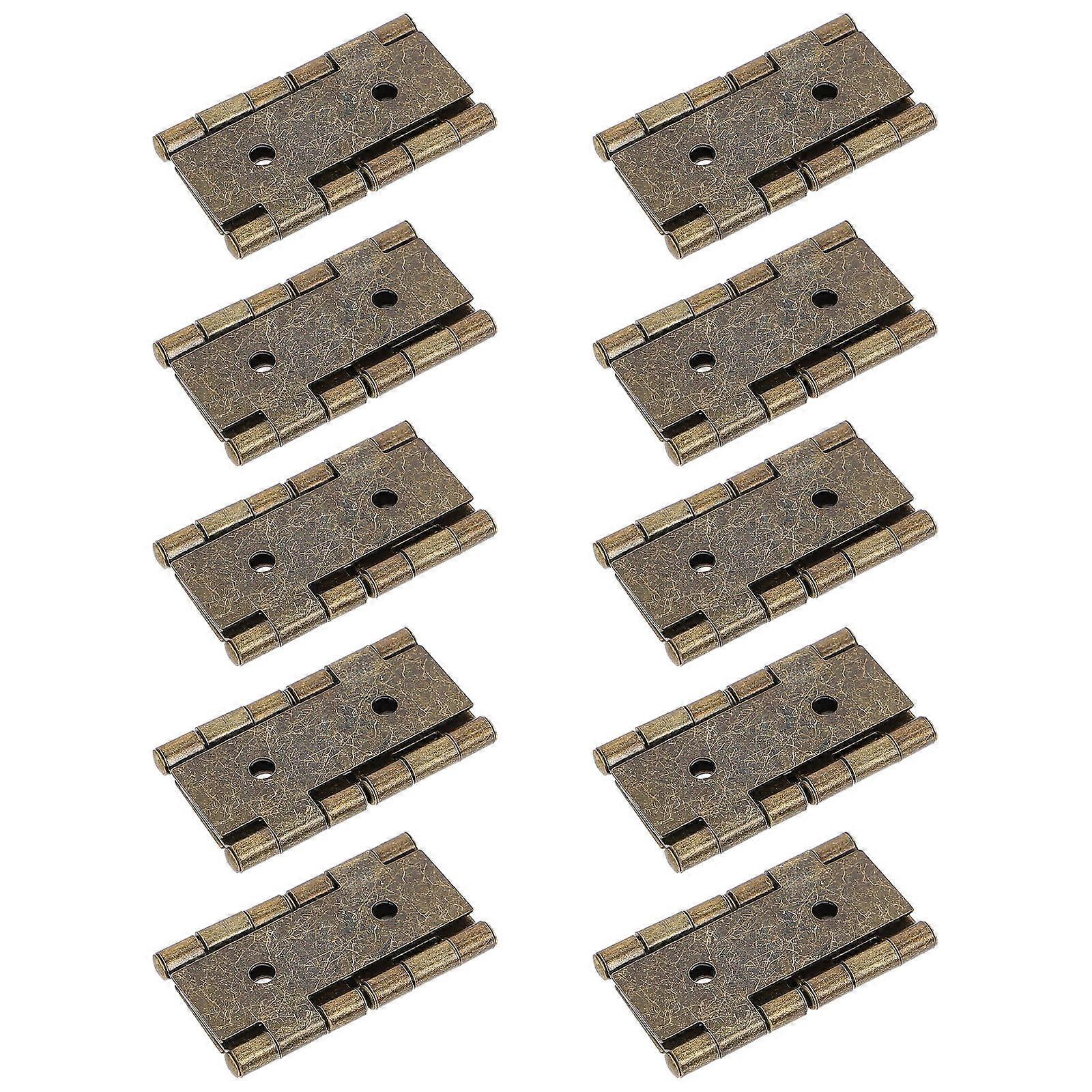 Cabinet Hinges Iron For Building Smooth Opening And Closing 4.7x4.5CM 10Set