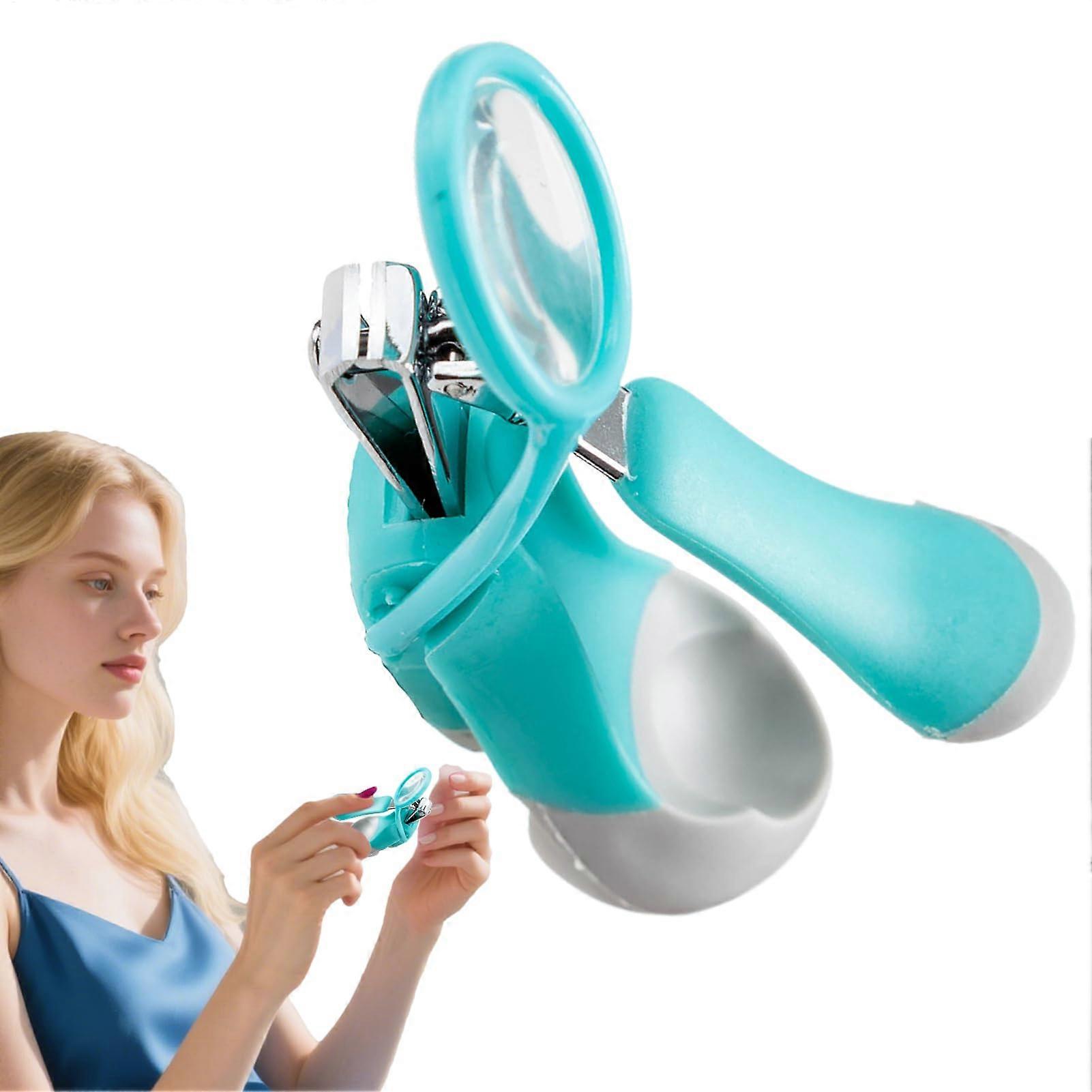 Nagelknipserベビーネイルクリッパー、幼児、子供、高齢女性、家族、友人のための精密ステンレス鋼ネイルトリマー