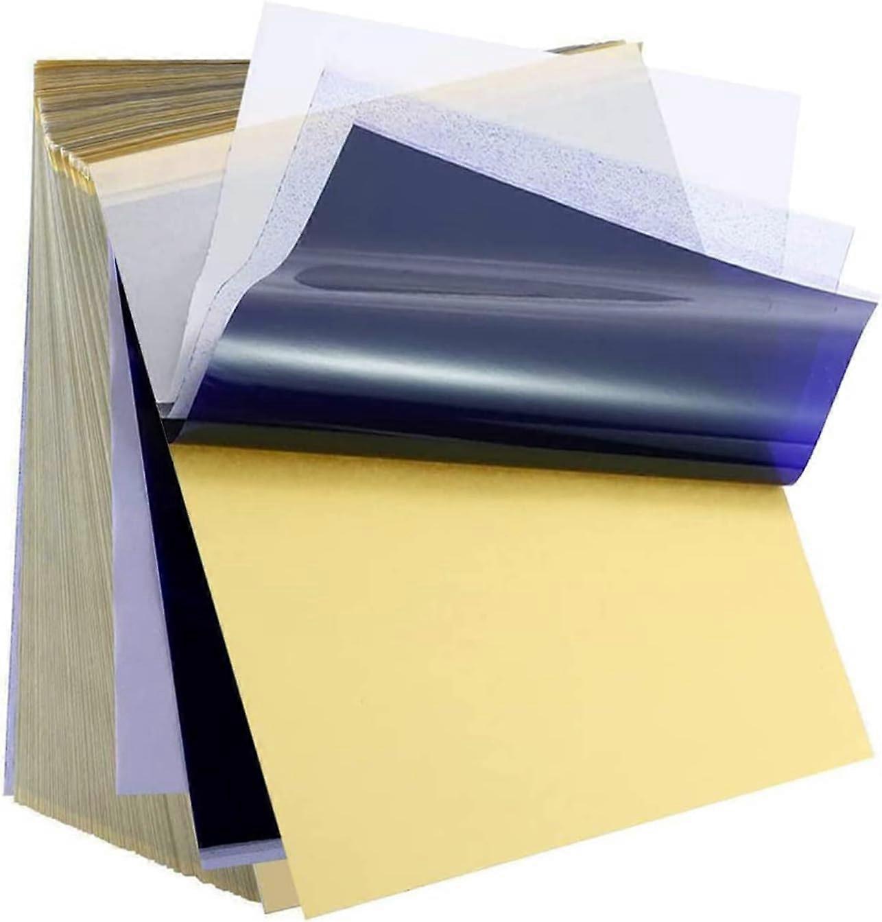 Stencil Paper Tattoo Transfer Paper - 20 A4 Sheets, 4 Layer Die Paper for Professional Tattoo Stencils