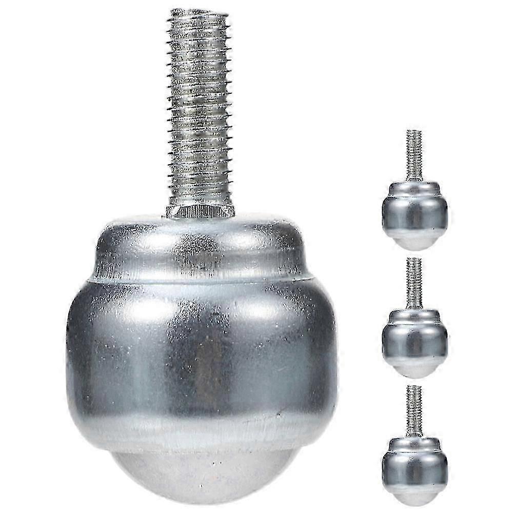 Ball Transfer Bearing Rollers for Workbench - 4pcs 360 Metal Caster Wheels
