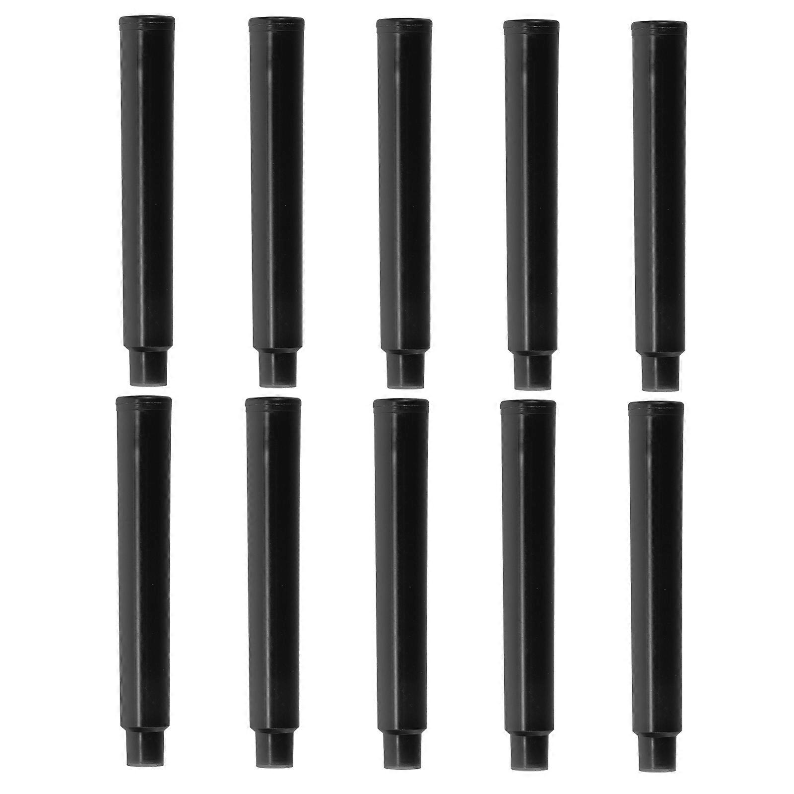 10pcs Smooth Writing Fountain Pen Ink Refills for Office and School Use, Compatible with All Fountain Pens