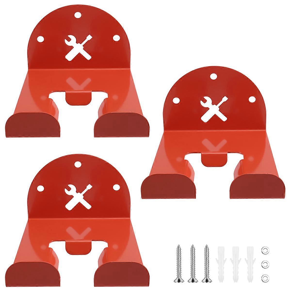 3 Pcs Upgraded Trimmer Rack Wall Mount Garage Trimmer Garden Tools