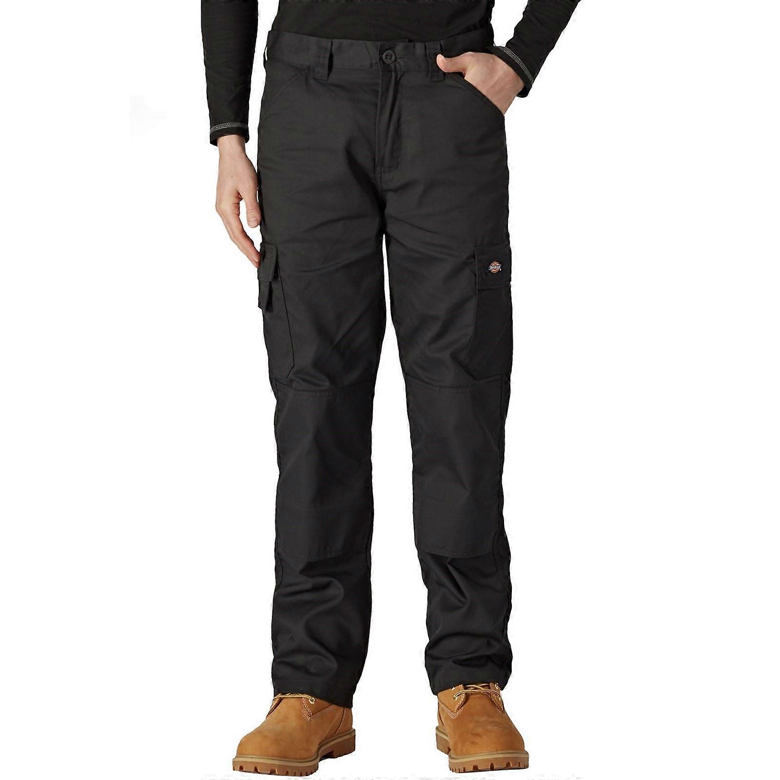 Dickies Everyday Polyester Men's Black Outdoor Trousers