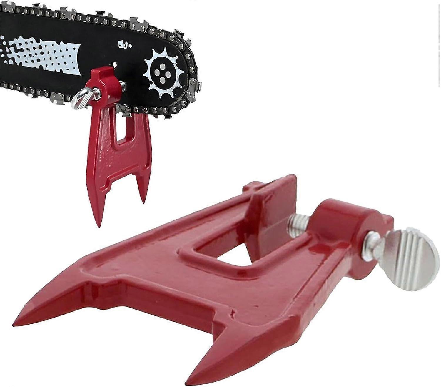 Chainsaw Stump Vise - Portable Chain Clamp | Secure Guide Bar Holder Heavy Duty Stump Vise for Precise Chain Maintenance