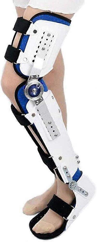 Adjustable Hip Joint Fixation Bracket For Right Hip K Model, Hinge Knee Footrest Immobiliser Lower Limb Orthosis