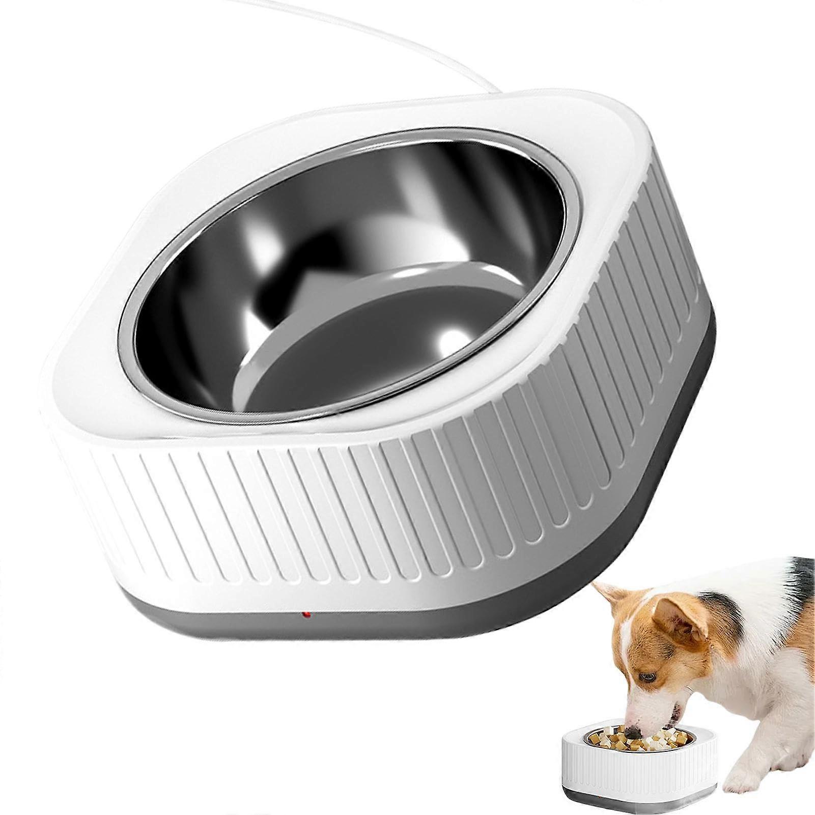 Pet heating pad, thermostatcontrolled heated water dispenser with removable bowl